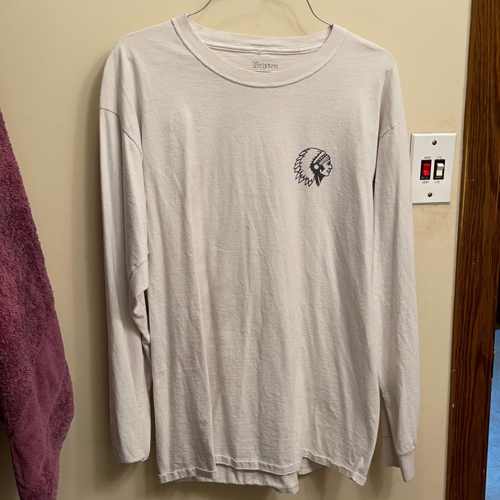 Brixton size Large long sleeve tee